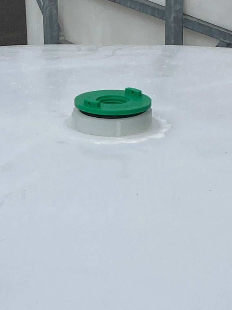 900 Gallon Fermentor with Lid & Drum Plug