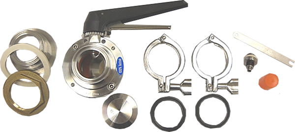 AK3-Combo Bulkhead Accessory Kit 1.5 in. (Includes BH3, BV3 and SV3)
