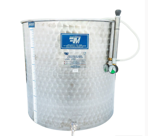 Marchisio 200 Liter Variable Capacity Tank, Model SPA200B (Short Style)