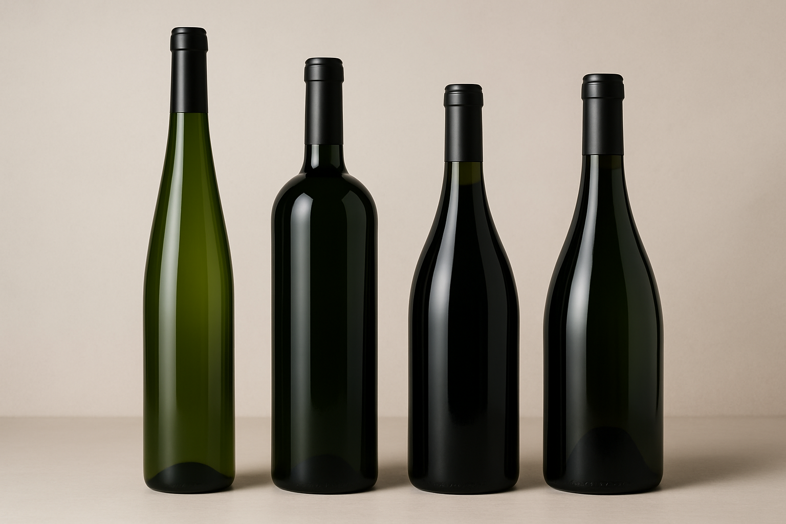 The Guide to Wine Bottle Shapes: Bordeaux vs. Burgundy vs. Hock