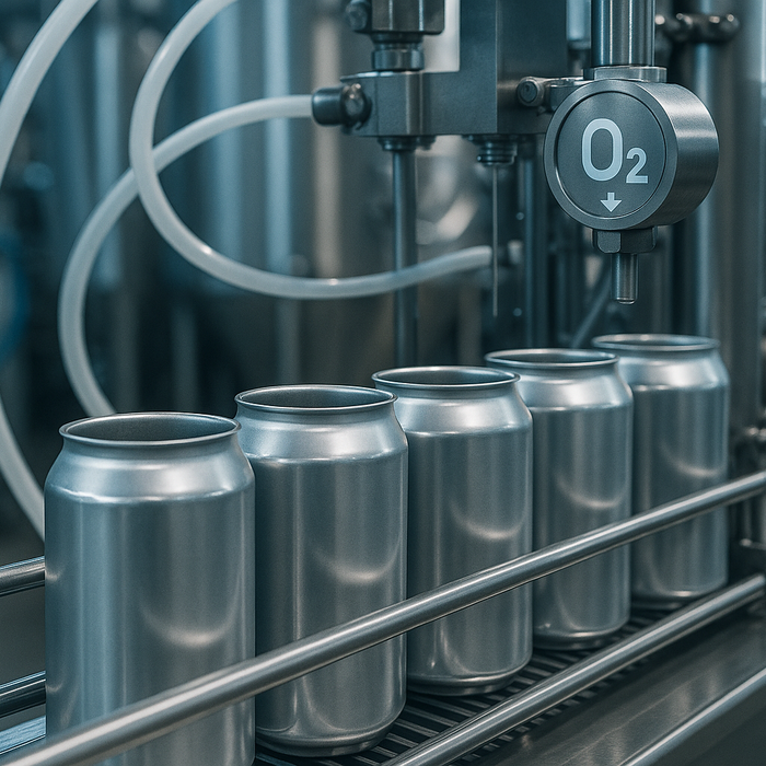 Lowering Dissolved Oxygen (D.O.) During  Canning — Step-by-Step