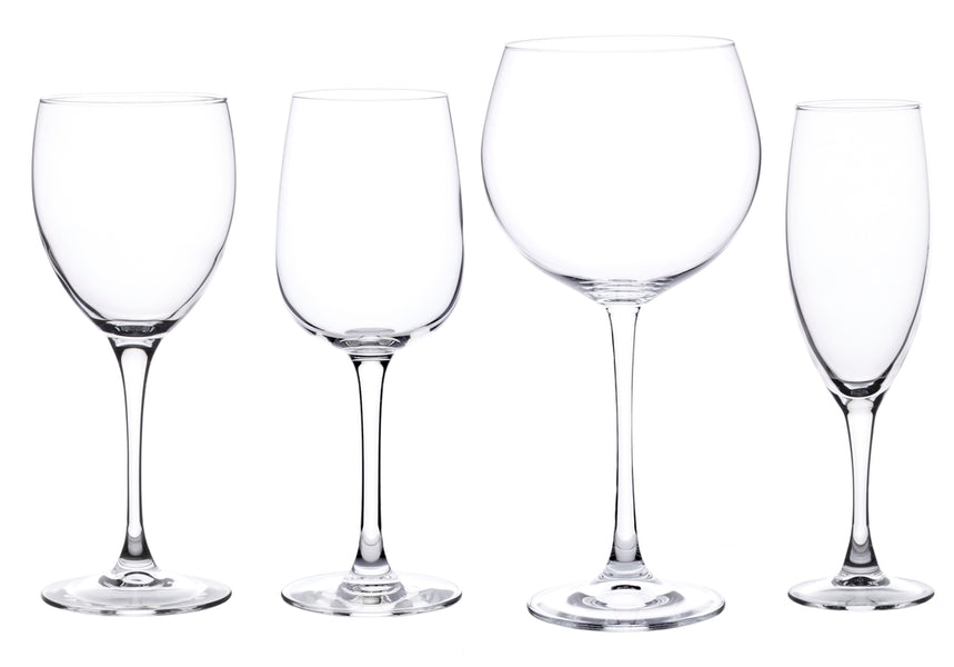 lenox christmas wine glasses Lenox Holiday Balloon Wine Glasses, Clear, 16 oz main image 1