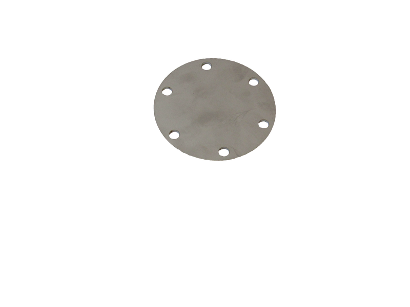 6-Hole Blank SS Plate