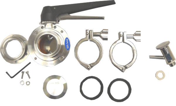 AK1T Combo 1.5-in Bolt Flange Accessory Kit | Flextank