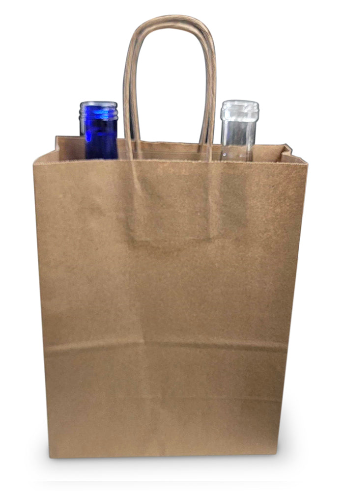 Wine Gift Bags - Kraft