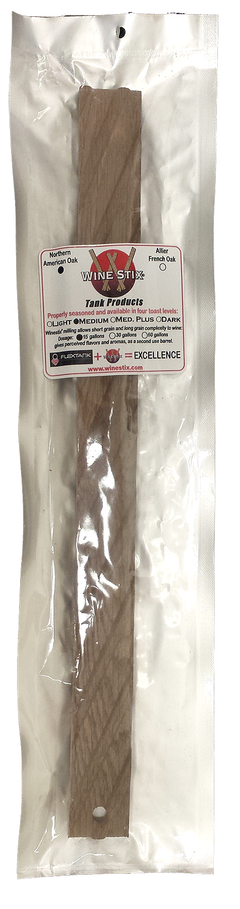American Oak Toast Stave (Designed to use with our EM15 tanks)