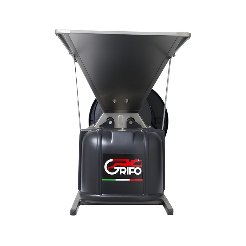 Grifo Hand Powered Grape Crusher/Grape Destemmer With Stainless Steel Hopper & Stainless Steel Body (Model DMAI)