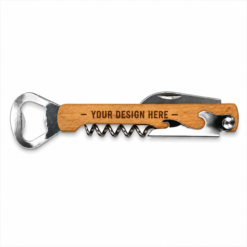 Wooden Waiter's Corkscrew