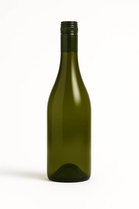 Burgundy Wine Bottle - 750ml Antique Green with Screwcap (Pallet of 84 Cases)