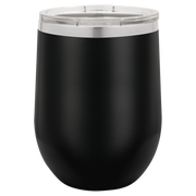 12oz Stemless Wine Tumbler - Black