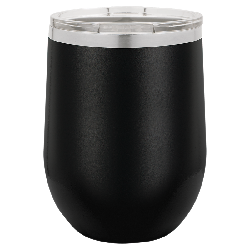 12oz Stemless Wine Tumbler - Black