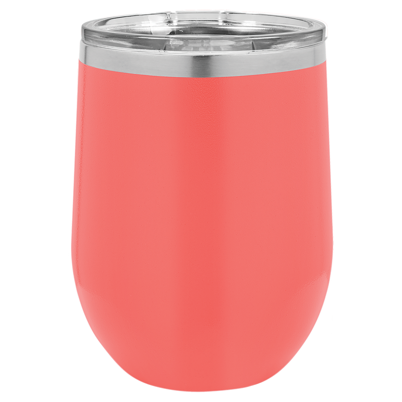 12oz Stemless Wine Tumbler - Coral