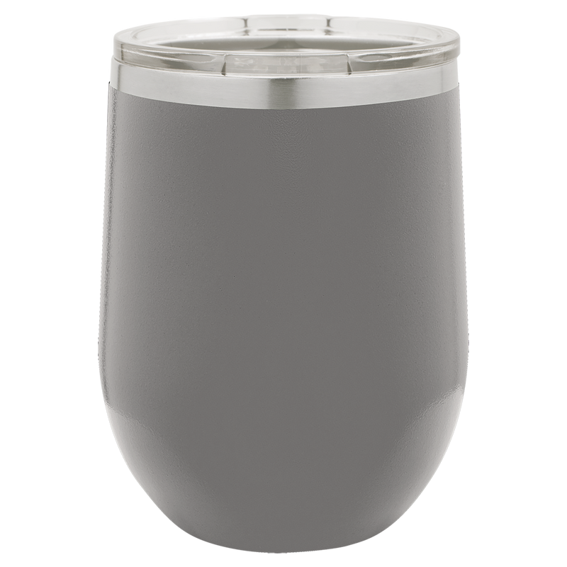 12oz Stemless Wine Tumbler - Gray
