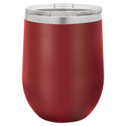 12oz Stemless Wine Tumbler - Maroon