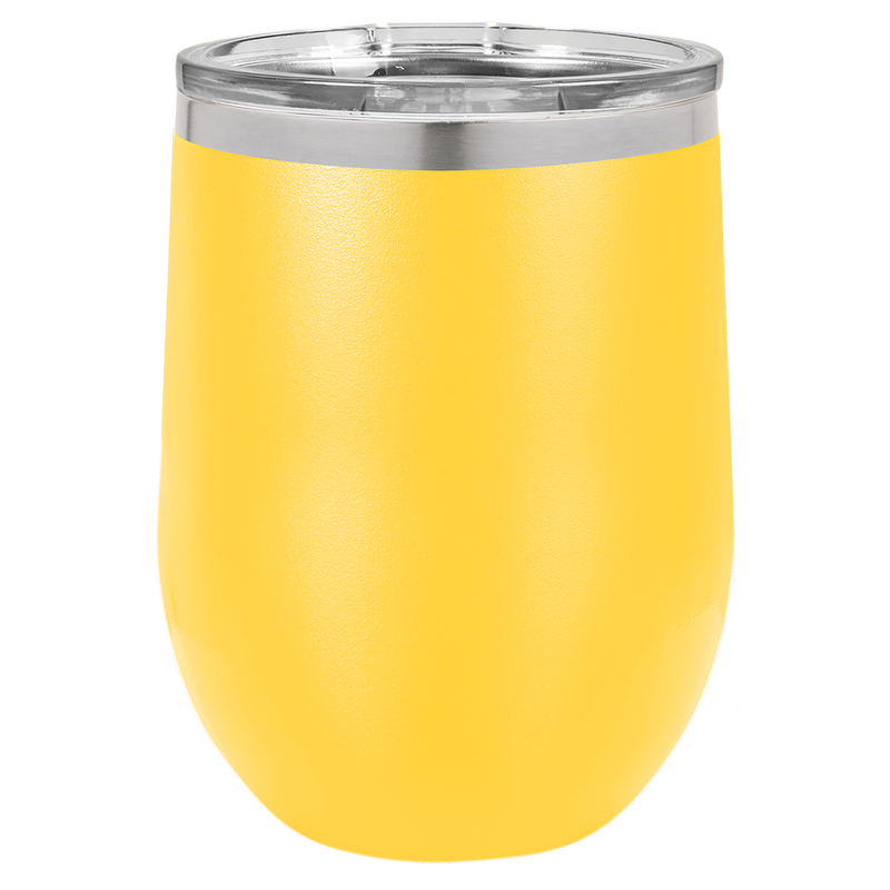12oz Stemless Wine Tumbler - Yellow