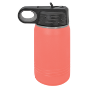 12oz Water Bottle - Coral