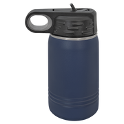 12oz Water Bottle - Navy