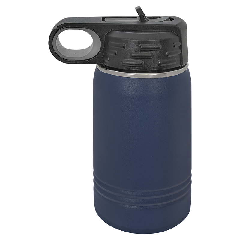 12oz Water Bottle - Navy