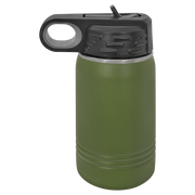 12oz Water Bottle - Olive