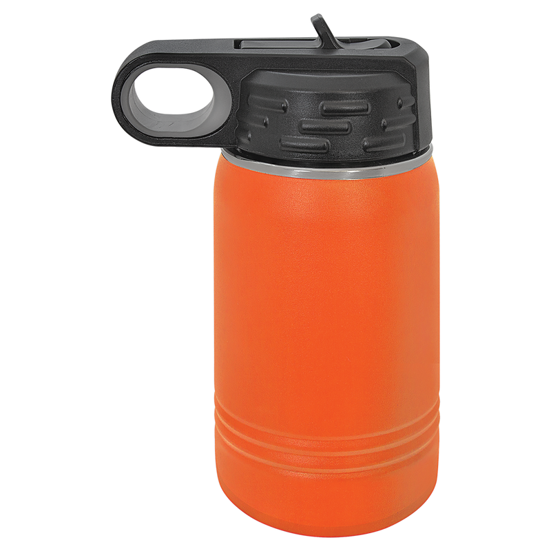 12oz Water Bottle - Orange