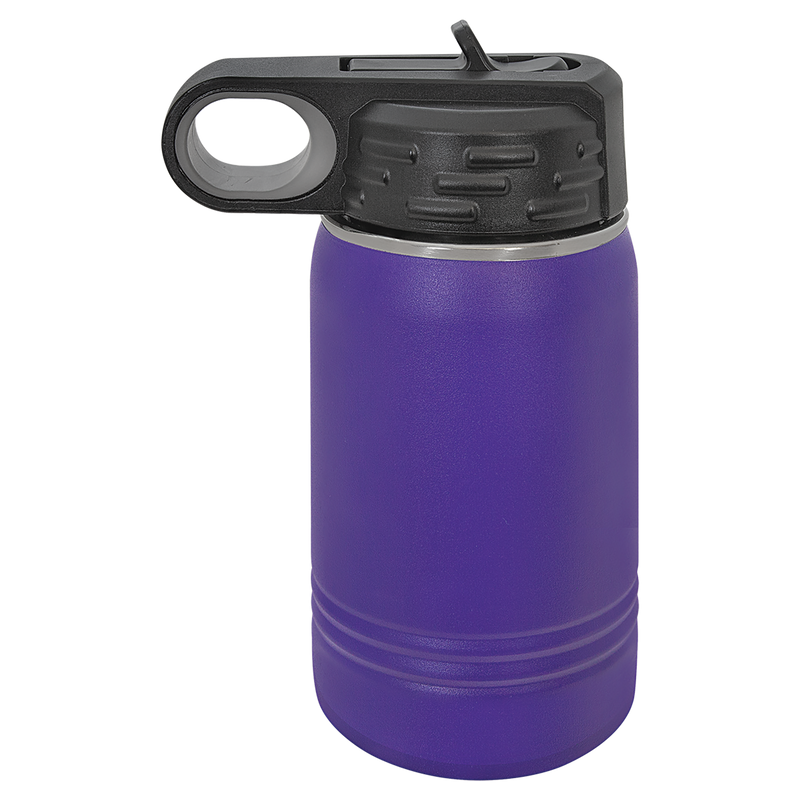 12oz Water Bottle - Purple