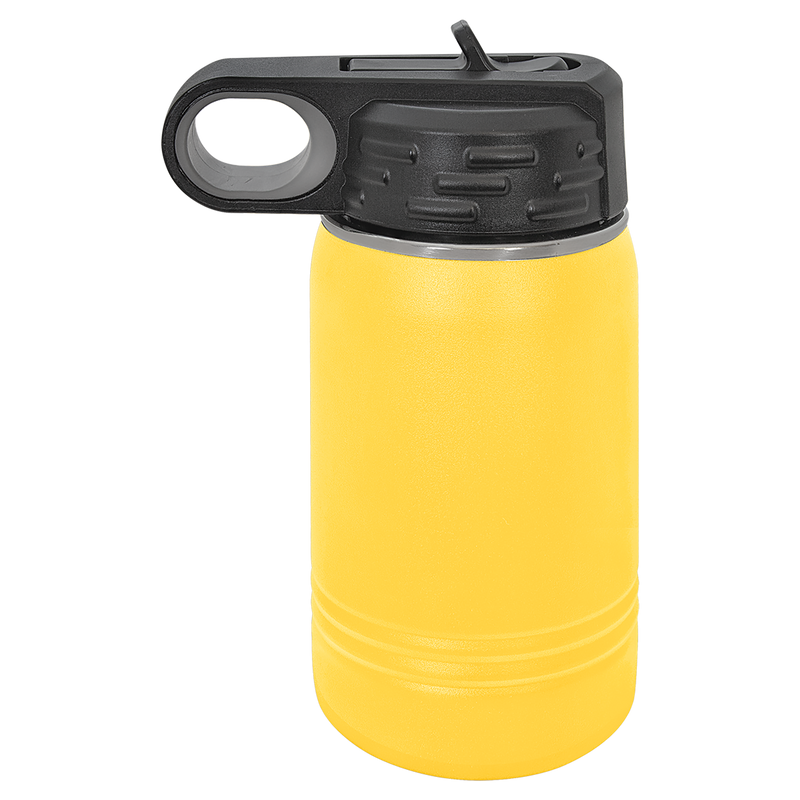 12oz Water Bottle - Yellow