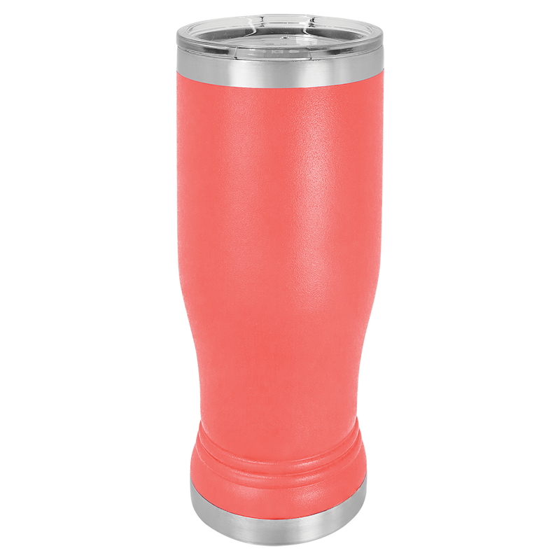 14oz Pilsner Tumbler - Coral