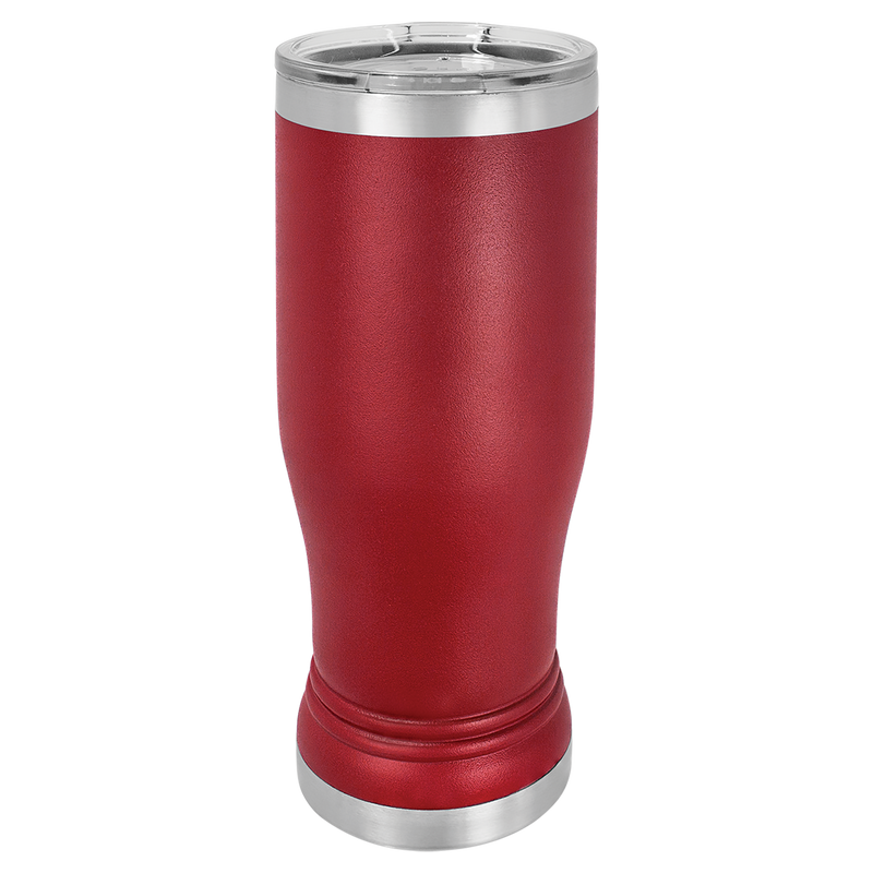 14oz Pilsner Tumbler - Maroon