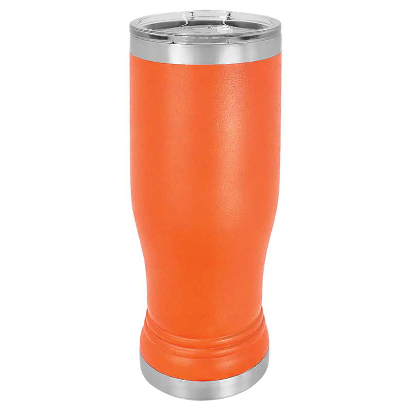 14oz Pilsner Tumbler - Orange