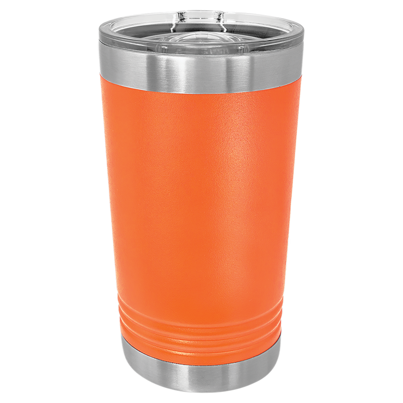 16oz Pint Tumbler - Orange