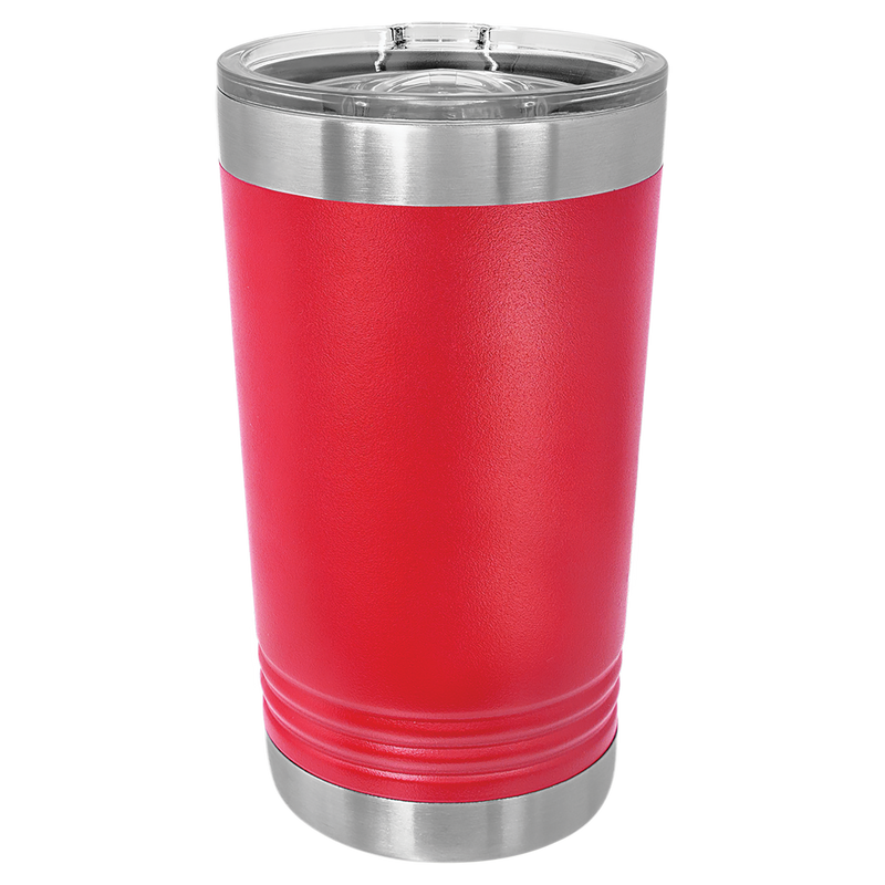 16oz Pint Tumbler - Red