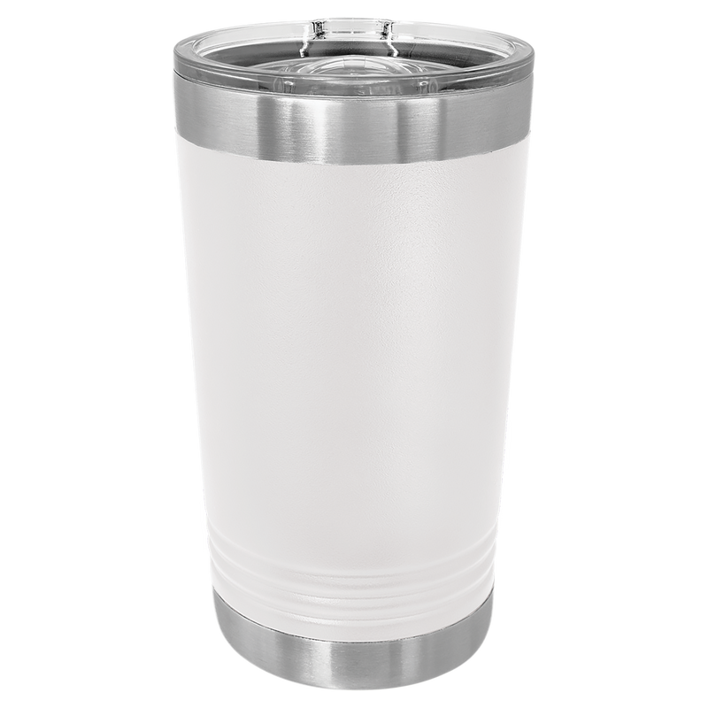 16oz Pint Tumbler - White