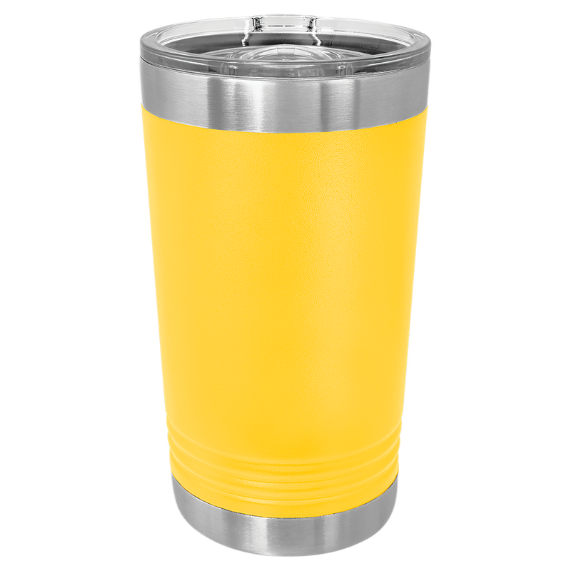 16oz Pint Tumbler - Yellow