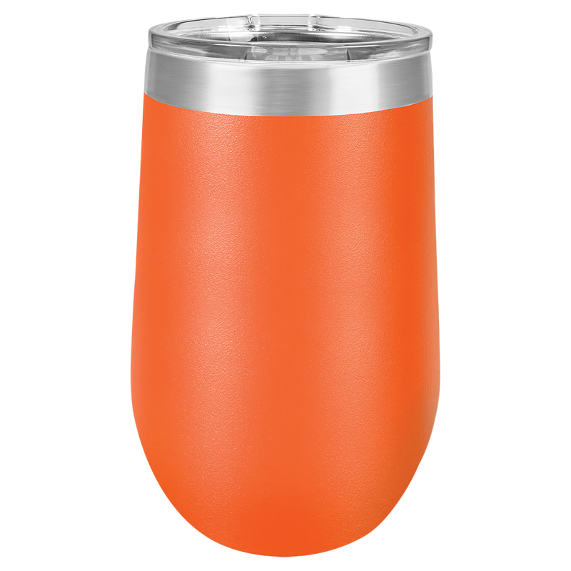 16oz Stemless Wine Tumbler - Orange