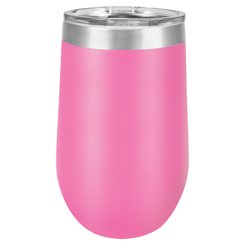 16oz Stemless Wine Tumbler - Pink