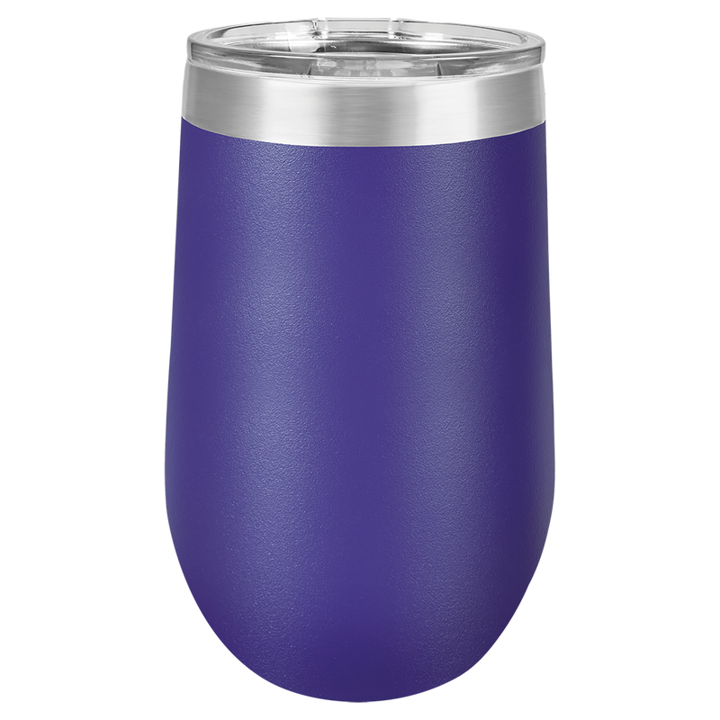 16oz Stemless Wine Tumbler - Purple