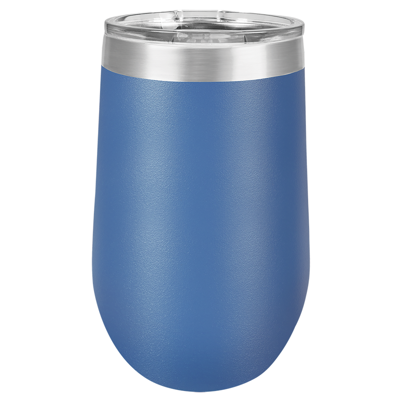 16oz Stemless Wine Tumbler - Royal Blue