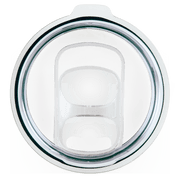 Slider lid for 20oz Black Tumbler with Leatherette