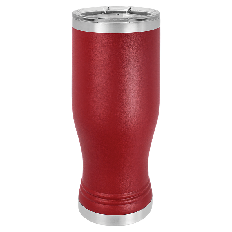 20oz Pilsner Tumbler - Maroon