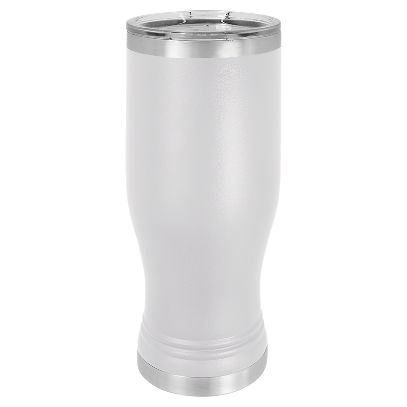 20oz Pilsner Tumbler - White