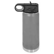 20oz Water Bottle - Gray