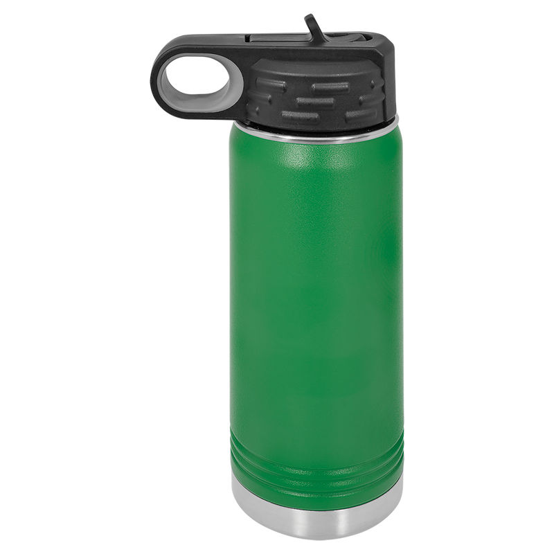 20oz Water Bottle - Green