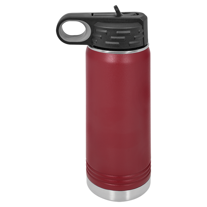 20oz Water Bottle - Maroon
