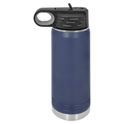 20oz Water Bottle - Navy