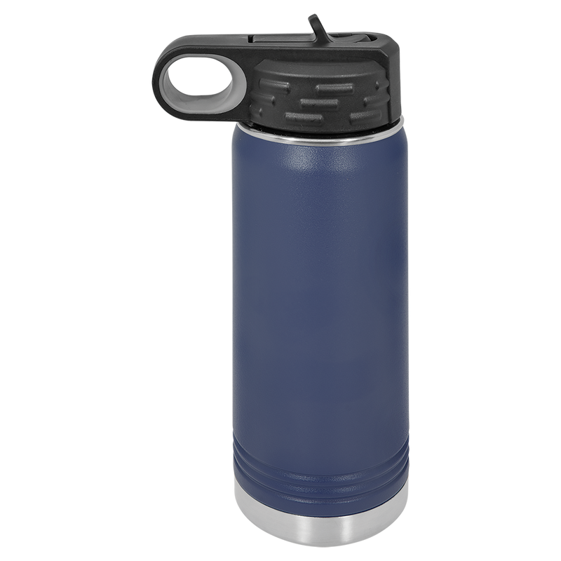 20oz Water Bottle - Navy