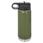 20oz Water Bottle - Olive