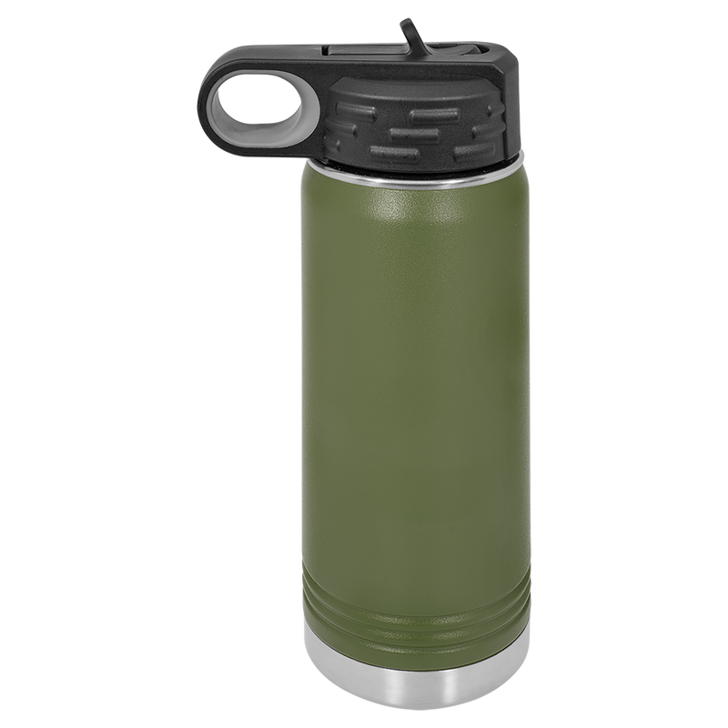 20oz Water Bottle - Olive
