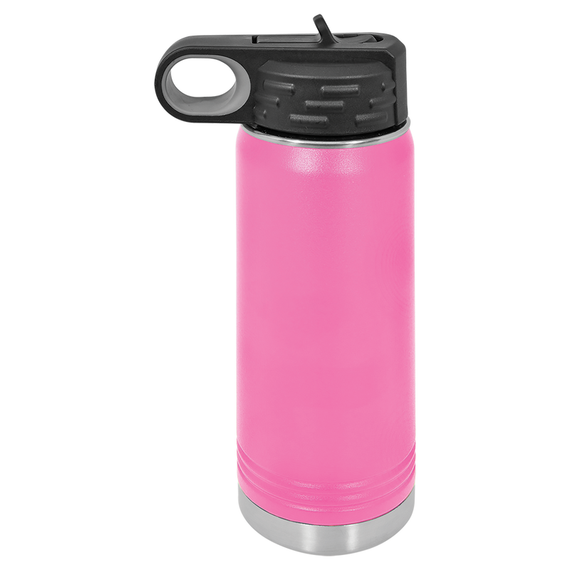 20oz Water Bottle - Pink