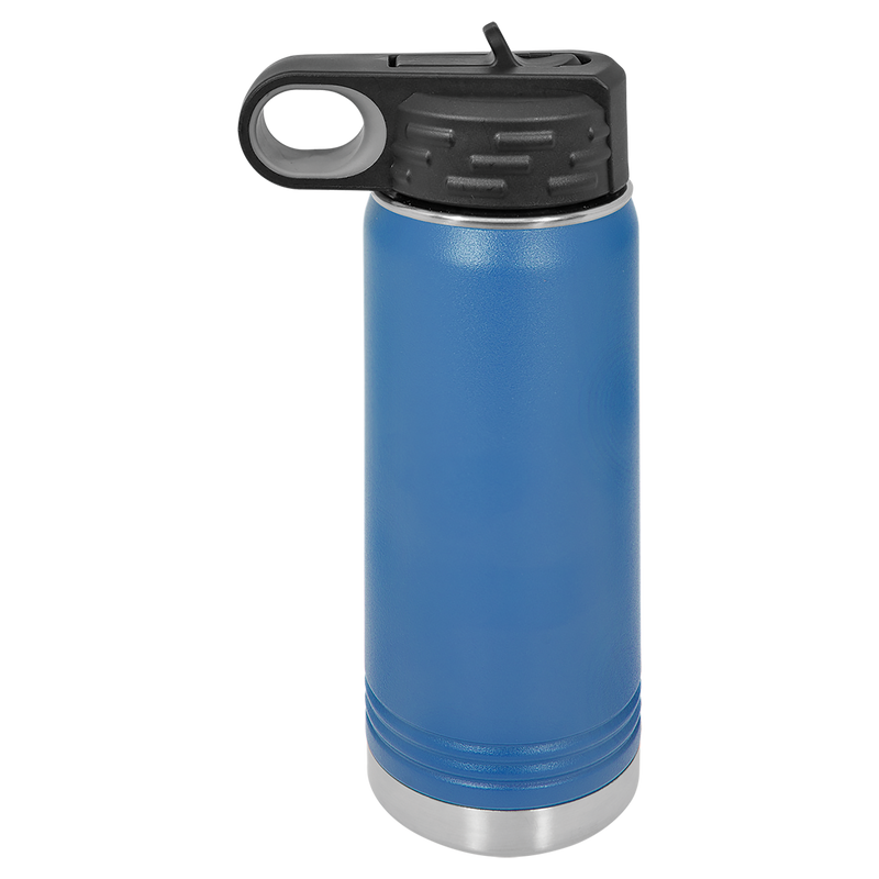 20oz Water Bottle - Royal Blue