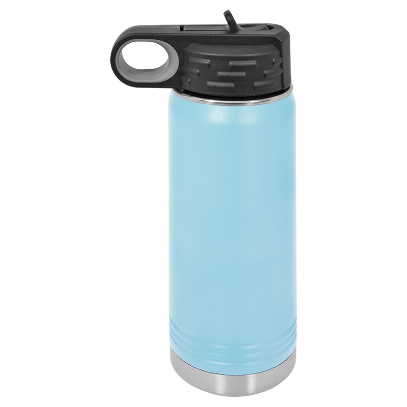 20oz Water Bottle - Sky Blue